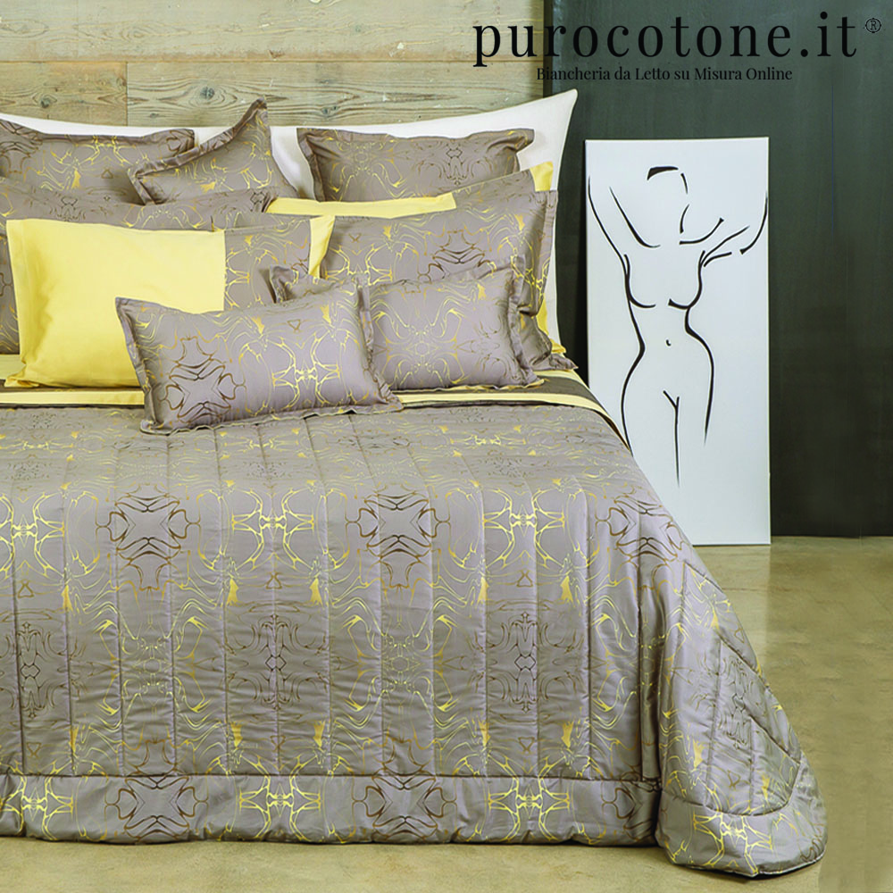 Creole Home Trapuntino Leggero In Raso Di Cotone - Misura Piazza E Mezza 220x270 Cm, Modello Marrakesh Tinta Unita, Per Primavera E Autunno - 2