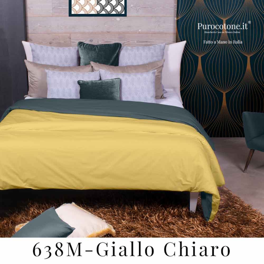 Copripiumino Protea letto 135 cm - 220x220 cm, cotone 200 fili | Leroy