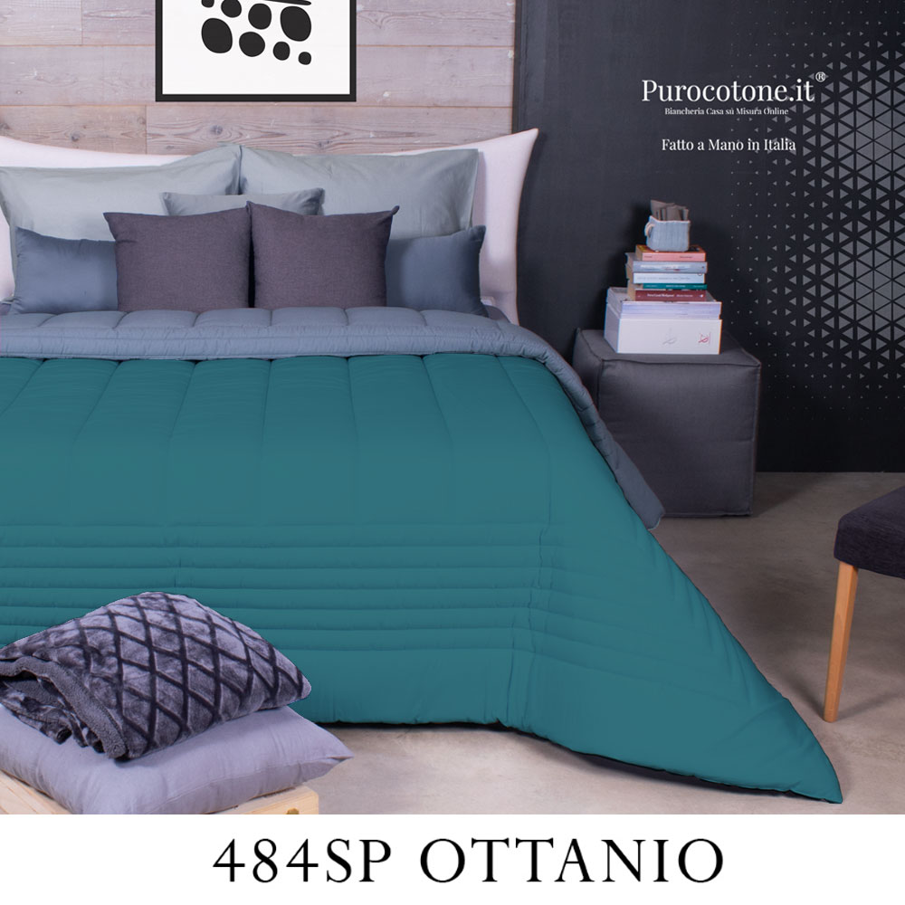 Copriletto Estivo Per Bambini - Stampa Dinosauro Verde, 120x150 Cm, Reversibile - Foto 12