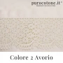 Parure Copripiumino - su Misura Maxi King Size - Cotone Extra Fine Stone Washed TC150 - Elisabeth