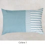 Cuscino Arredo Mille Righe 50X80 Tessuto jacquard