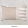 Cuscino Arredo Mille Righe 50X80 Tessuto jacquard