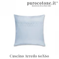 Cuscini Arredo Elisabeth 100% Cotone Extra fine no Stiro TC150