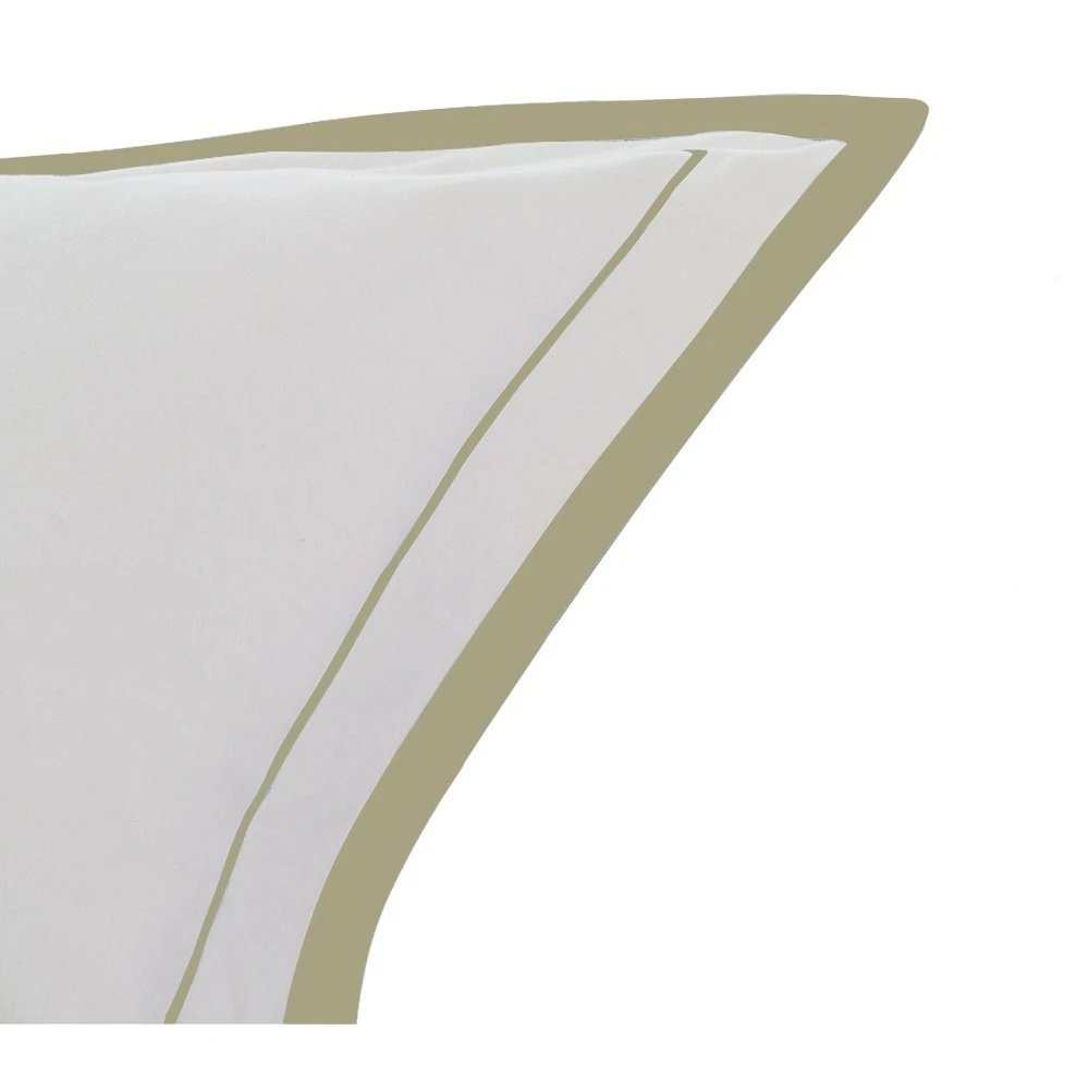 Federa In Raso Di Lusso Queen Size - Chiusura Con Cerniera Nascosta, Morbida E Sensuale (Bianco)