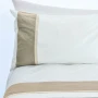 Completo Lenzuola - su Misura - Flanella di Cotone TC120 - Fiocco 