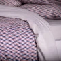Copripiumino + Federe - su Misura - Raso TC300 Extra Fine di Puro Cotone - Oxford