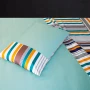 Federa Raso Extra Fine di Puro Cotone TC300 Stripe