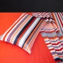 Federa Raso Extra Fine di Puro Cotone TC300 Stripe