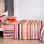 Trapunta Primaverile - Su Misura - Raso TC300 Extra Fine di Puro Cotone - Stripe