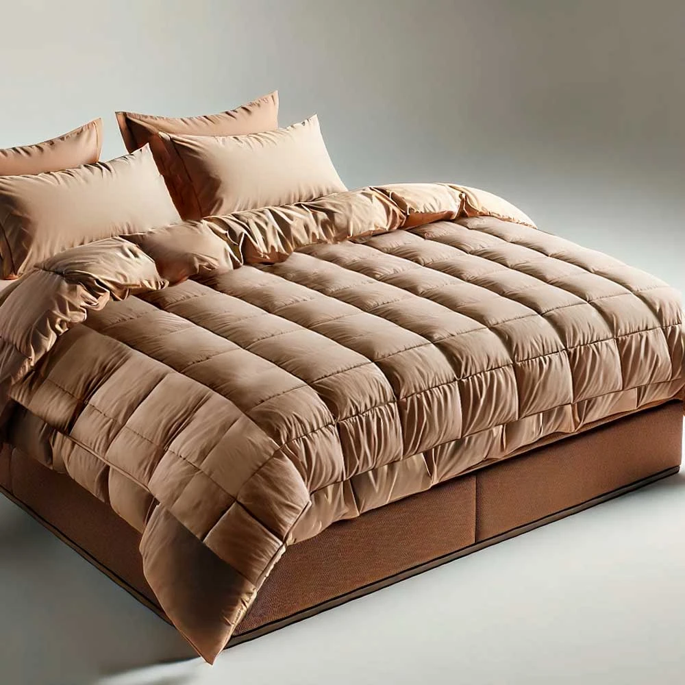 Piumone WhatsBedding Tutte Le Stagioni 228x260 Cm – Imbottitura In Fibra Di Piuma, 100% Cotone – Copripiumino Alternativo Al Piumino