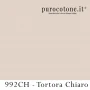 Lenzuola Sopra Singole - Raso Extra Fine Di Puro Cotone TC300- Orlo a Giorno - 992CH Tortora Chiaro - 170x290